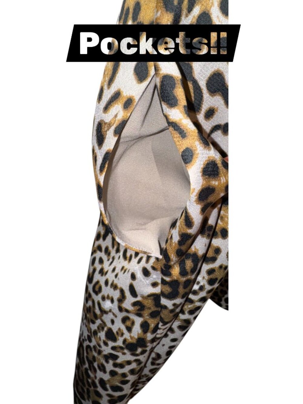 Banana Republic Womens Animal Print Dress Size 2 Leopard Pattern Short Sleeve - Picture 7 of 9
